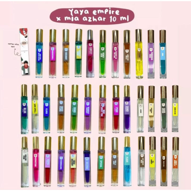 PERFUME YAYA EMPIRE PERFUME X DINO 10ml INSPIRED BY YAYA