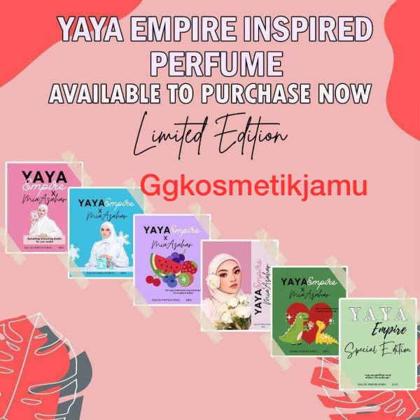 ? YAYA EMPIRE X MIA AZHAR PERFUME ? YAYA EMPIRE X MIA AZHAR PERFUME 30ML ?