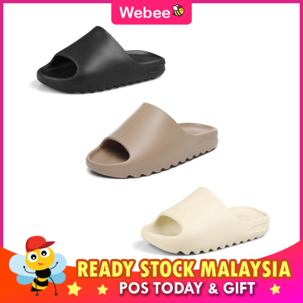 READY STOCKWEBEE Men's and Women's Casual Slippers Lelaki Perempuan Slipar Korea 2886 Luka