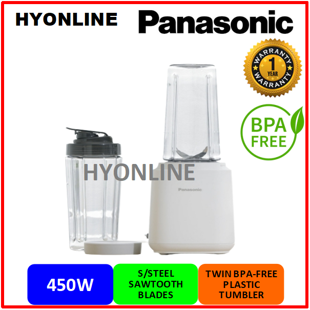 MX-XP103WSK - PANASONIC 450W PERSONAL BLENDER | TUMBER BLENDER | BLENDER ON THE GO