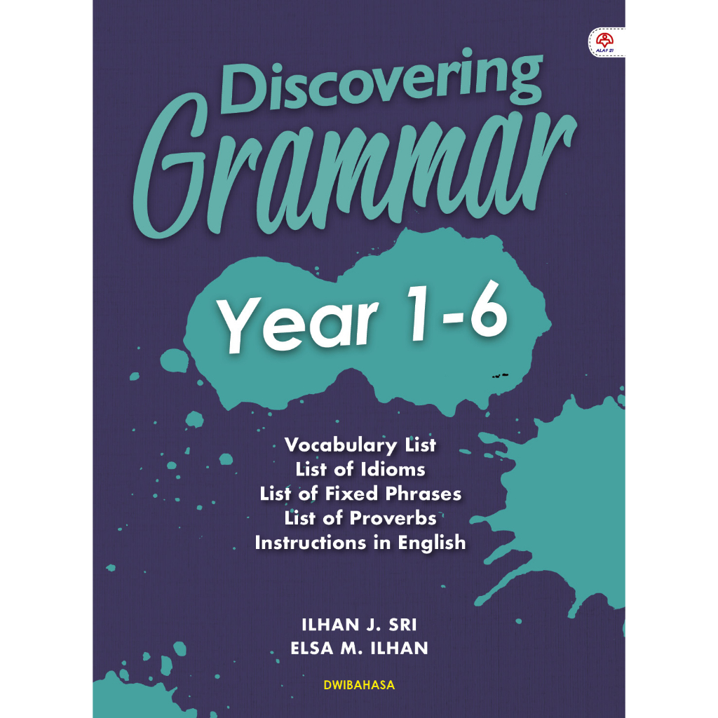 Alaf 21 - Discovering Grammar Year 1-6 (2023) | buku grammar | grammar for primary | buku grammar dwi bahasa