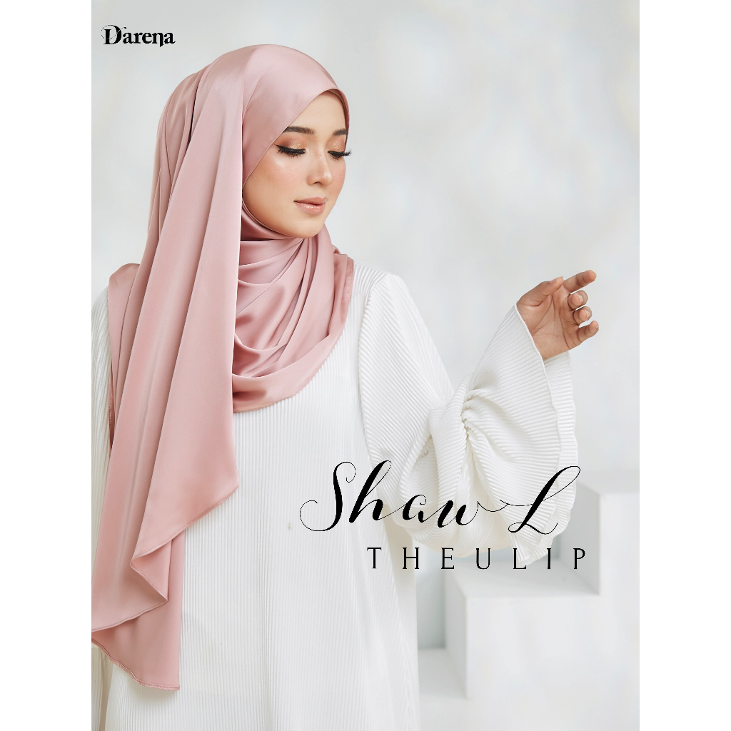 (NEW ARRIVAL) SHAWL THEULIP SATIN