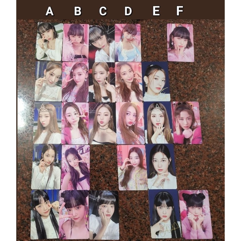 LE SSERAFIM Fearless Japan Merch Photocard PC trading cards JP Sakura Chaewon Yunjin Kazuha Eunchae