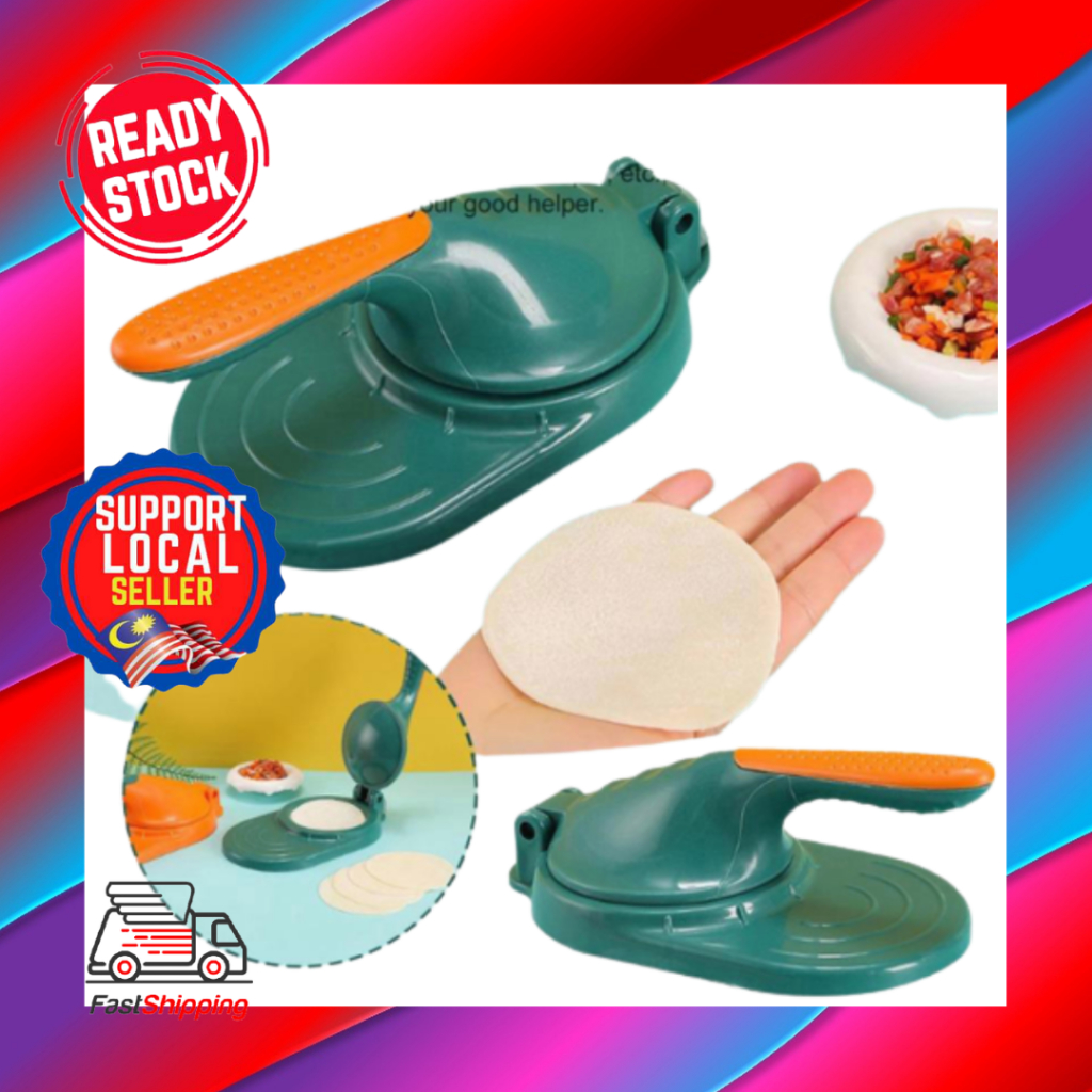 Dumpling Artifact Press Noodle Packs Wonton Dumpling Kitchen Tools Dumpling Mould Karipap Maker Sarang Karipap 压饺子皮神器