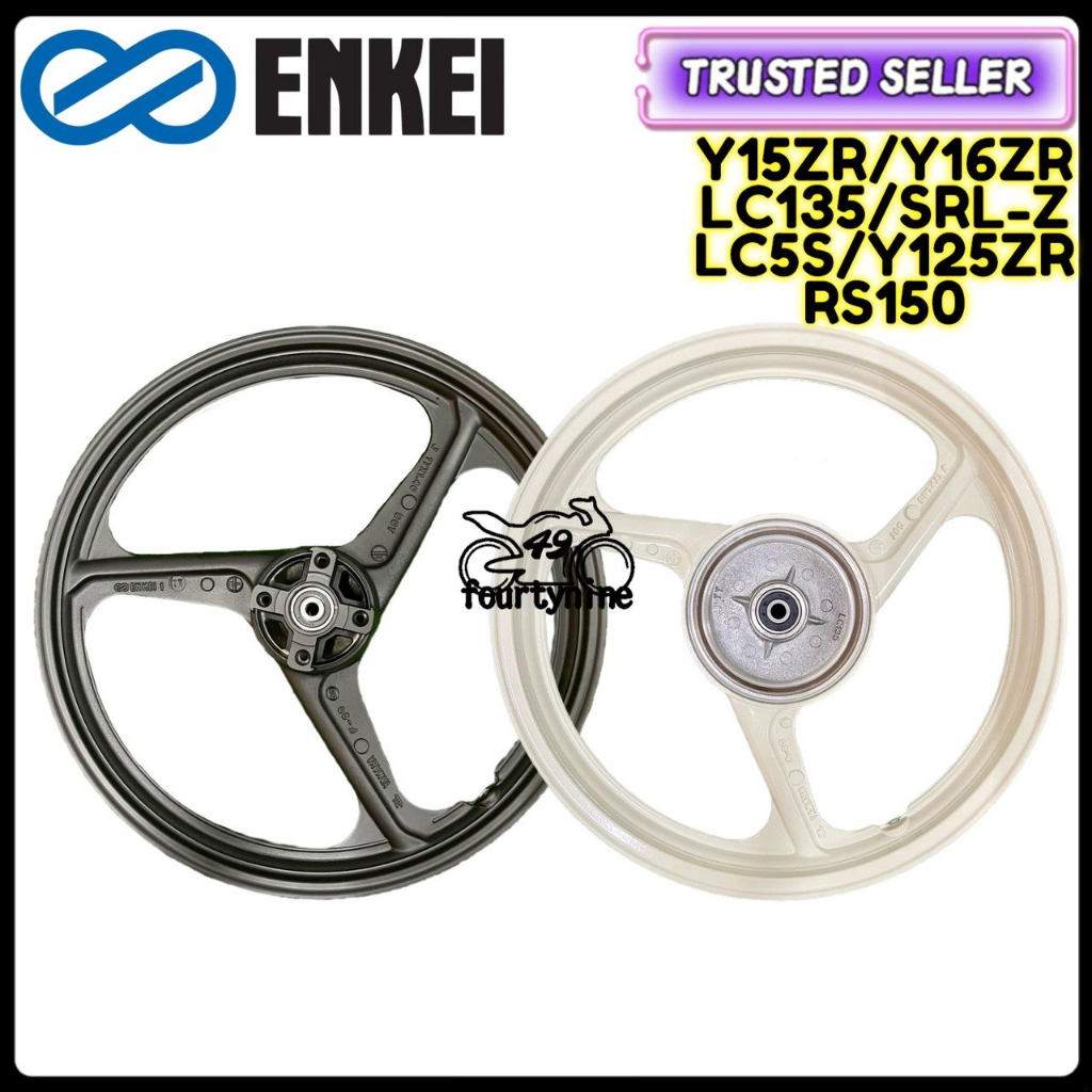 ENKEI 3 BATANG SPORTRIM Y16ZR Y15ZR LC135 LAGENDA SRL Y125Z Y125ZR FULL CHOP ENKEI SPORT RIM