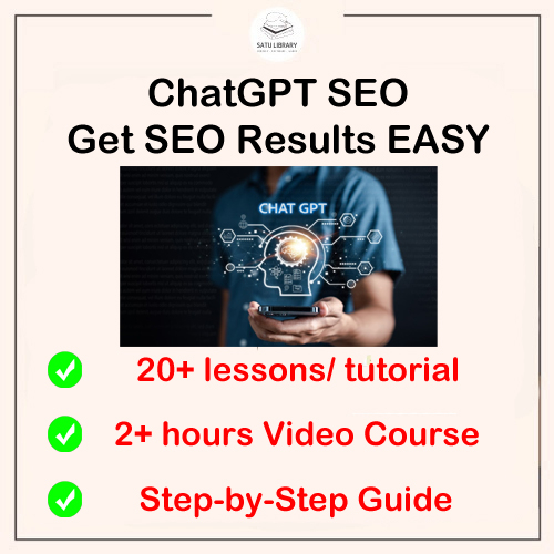 1library [Video Course] Chat GPT for SEO: Get SEO results easy with AI | ChatGpt Course ChatGpt 4 Chat Gpt Midjourney Co