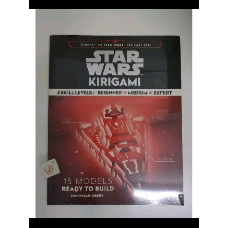 [BB] [ 100% Original ] Star Wars Kirigami ( Craft / Media Tie-in / Official Merchandise)