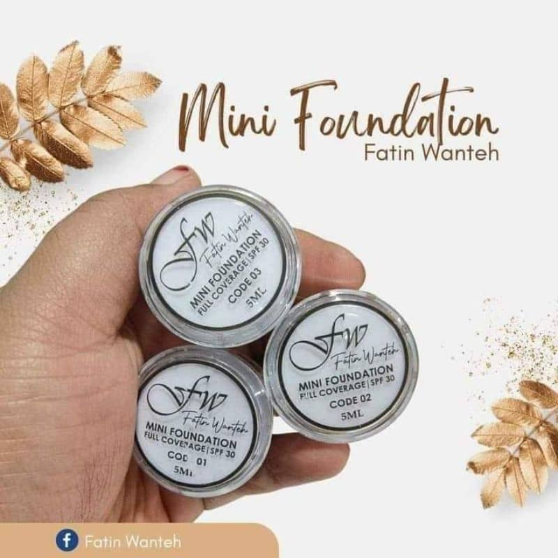 READY STOCK✨ Viral✨WANTEH MINI FOUNDATION