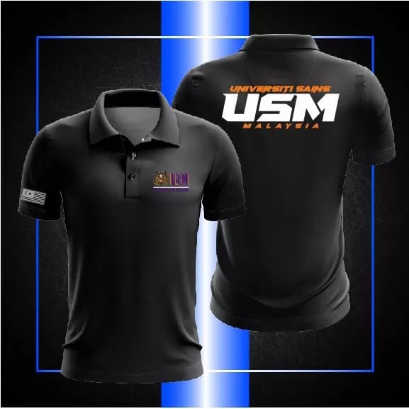 Baju Kolar USM Universiti Sains Malaysia Stok Sedia Ada | Jersi Kolar Kolej USM