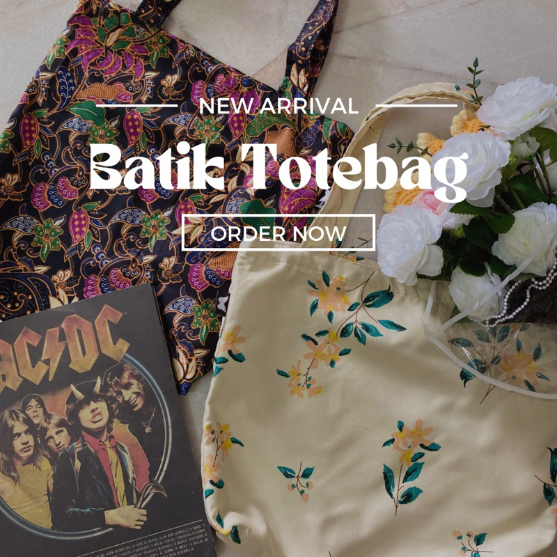 [RESTOCK] HANDMADE Batik Totebag Beg Telekung Murah Viral (Batikbylisa) NEW STOCK