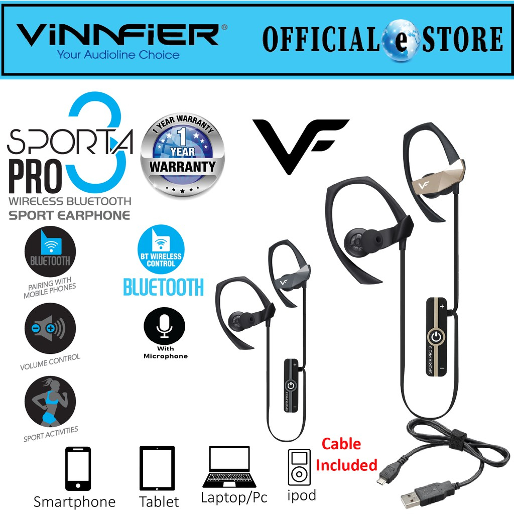 Vinnfier Sporta Pro 3 Review | Sport earphones, Electronic products, Headphones