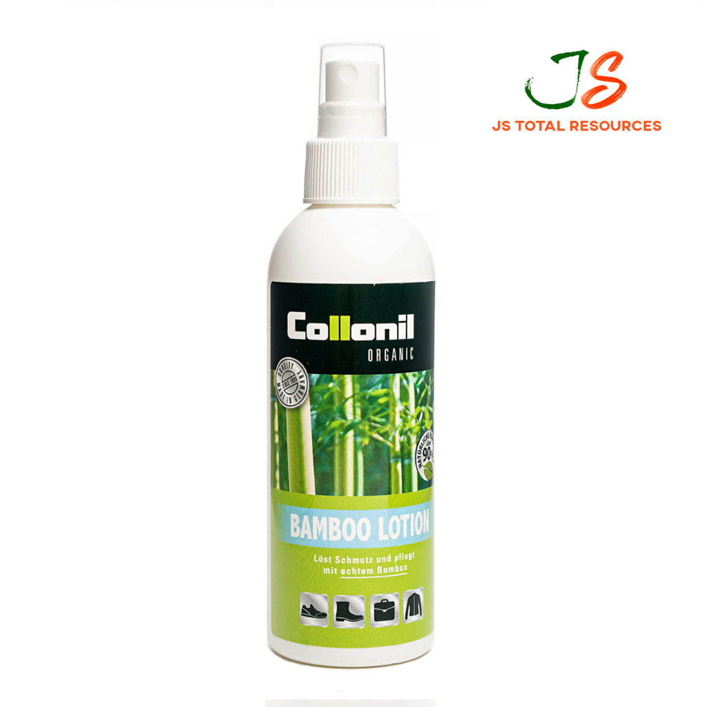 Collonil Organic Bamboo Lotion (200ml) - Highly Effective Cleaning Spray For All Leathers, Suedes And Sheepskin Boots