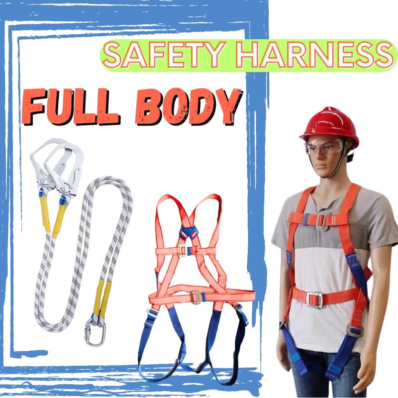 (FULL BODY) Safety Harness / Safety Belt / High Altitude Safety Belt / Anti Fall / Fall Protection Equipment