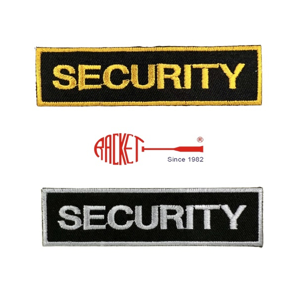Security Word Pocket Badge or Lencana Poket Security
