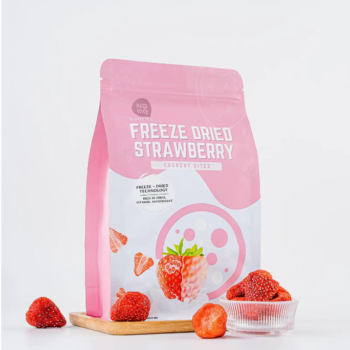 NOME Fresh Made Premium grade 60g Freeze Dried Strawberry Crisp 冻干草莓脆 60g Vegetarian Dried