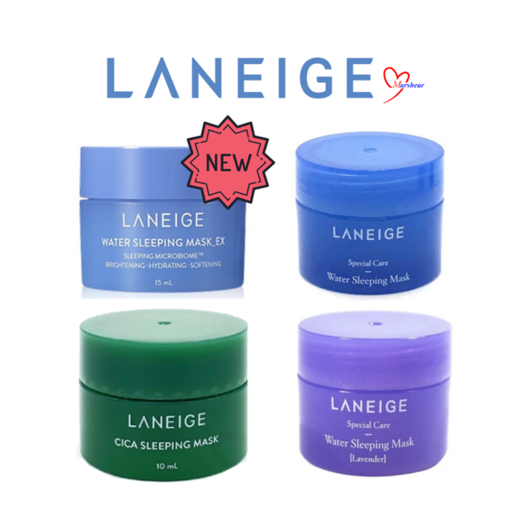 Laneige Water Sleeping Mask 15ml/ Lavender Water Sleeping Mask 15ml/ Cica Sleeping Mask 10ml