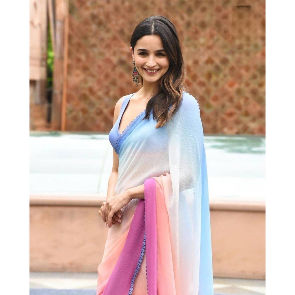 Bollywood Alia Bhatt Saree