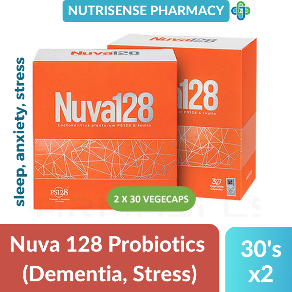 Nuva128 Lactobacillus plantarum PS128 (30'sx2) TWIN PACK (Mental Health, Dementia, Depression)