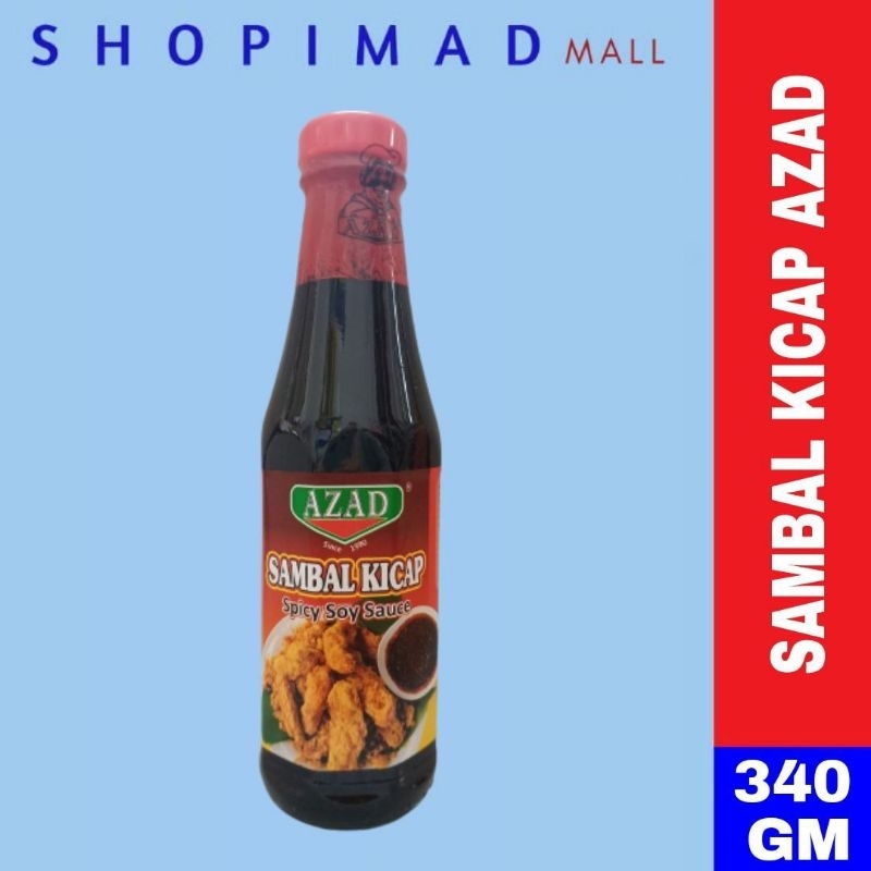 [340GM] SAMBAL KICAP AZAD | SPICY SOY SAUCE