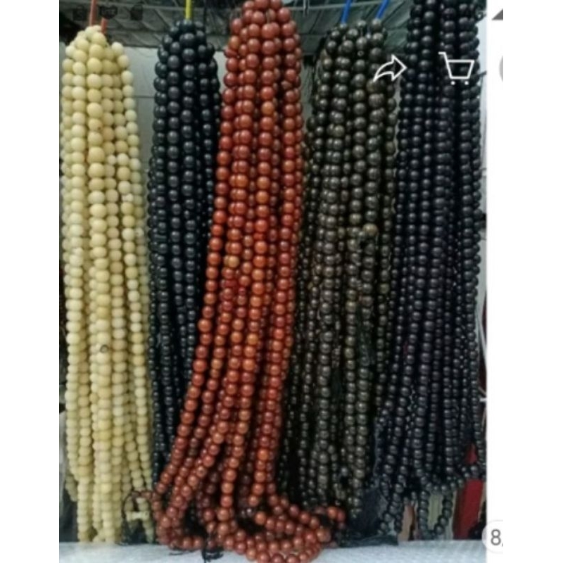 TASBIH BUAH MULONG IBOI BESAR ORIGINAL ASLI