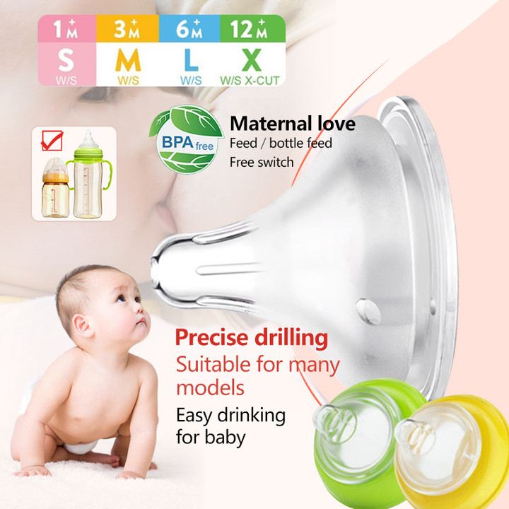 Puting Teat Baby Puting Botol Susu baby Wideneck Puting Pigeon for Baby Feeding anakku nuk Pupici Puting Soft SuSu