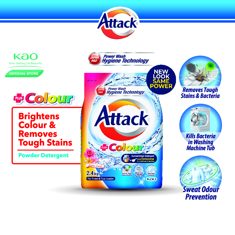 ATTACK Colour Concentrate Detergent Powder ATC -