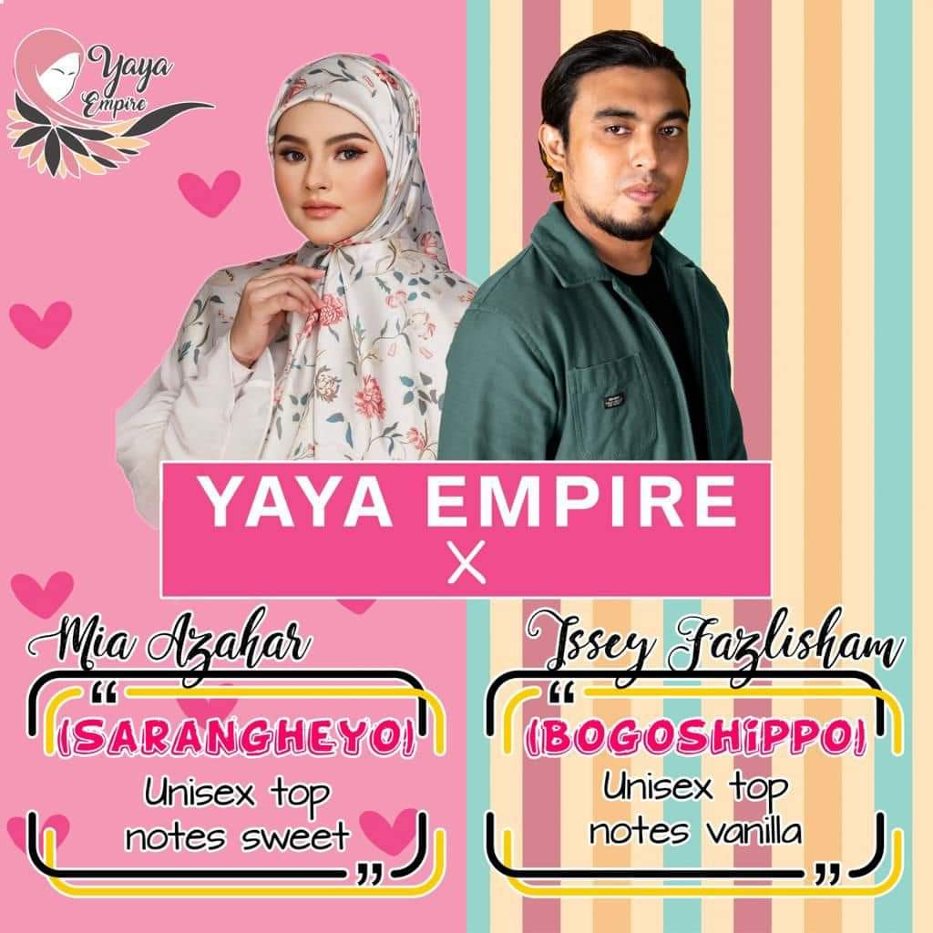 NEW LAUNCH! SARANGHEYO BOGOSHIPPO PERFUME YAYA EMPIRE X MIA AZHAR