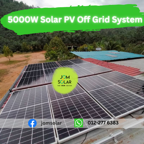 5000W / 5kW Solar PV System Jinko Solar Panel & Growatt 5000W Inverter - Jomsolar - Supply & install