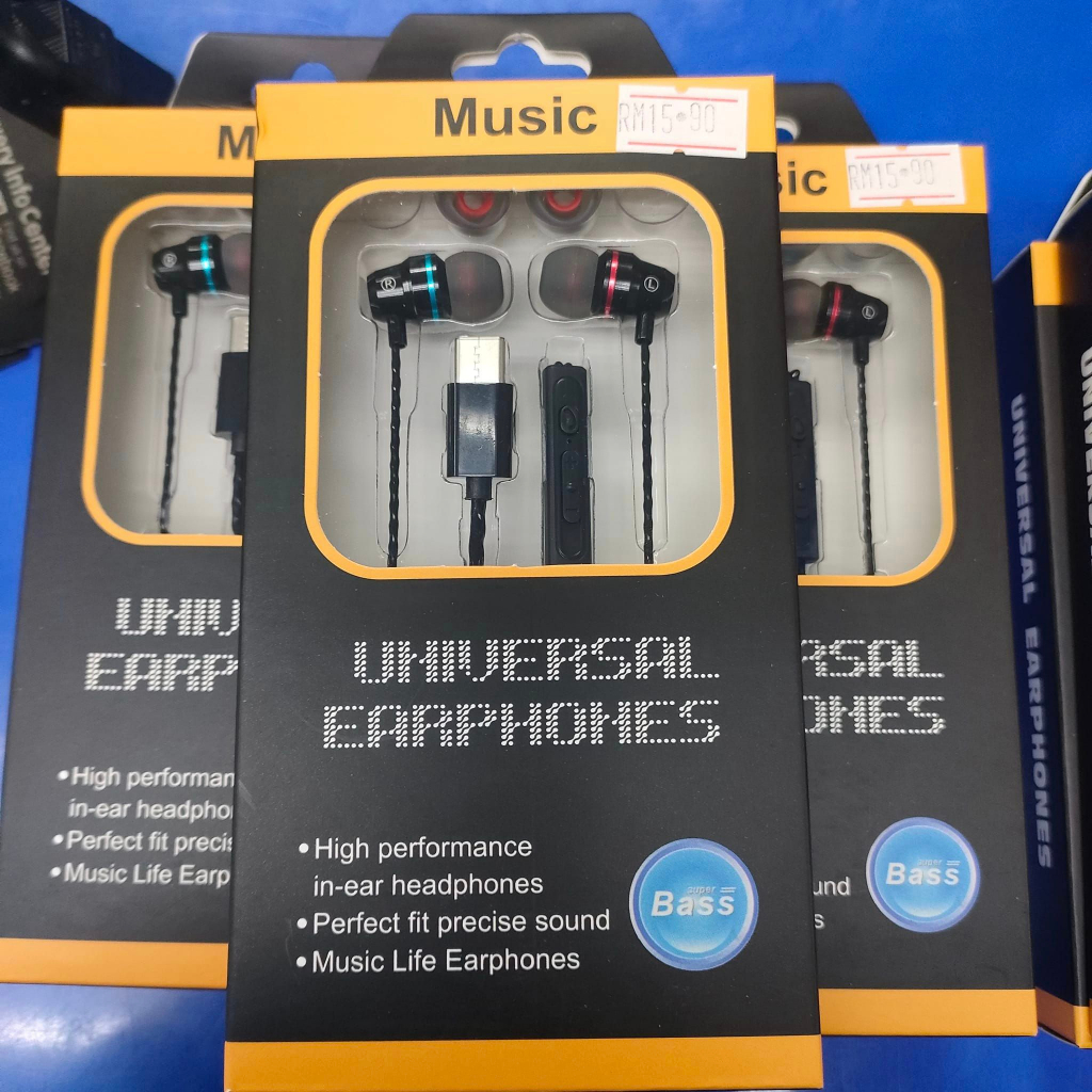 Music Universal Earphone TYPE-C