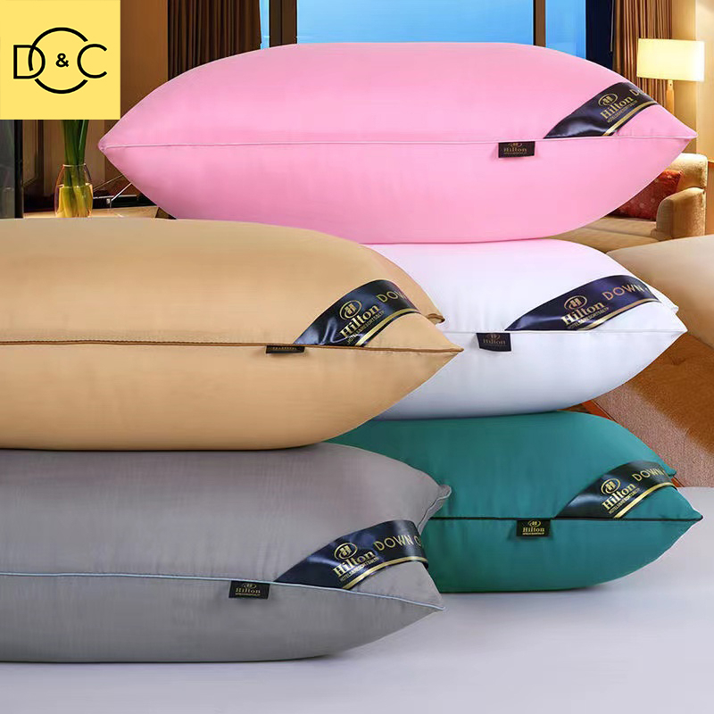 1KG Cotton Pillow Bantal Tidur Hotel Pillow Comfortable Sleeping Pillow Can Be Cleaned Pillow