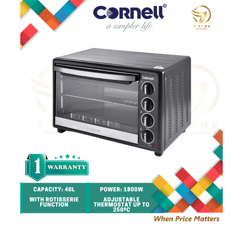 Cornell 40L Electric Oven CEO-SE40L / CEO-E4010X / Pensonic 35Litre Electric Oven PEO-3511