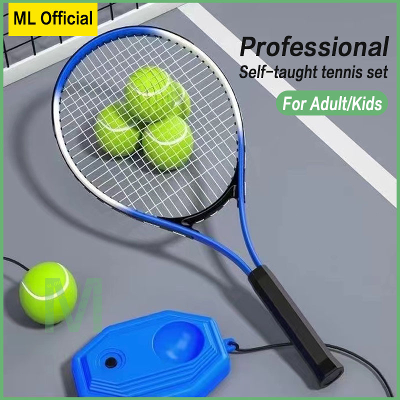 Tennis Racket Single Trainer Children's Beginners Serve Rebound Training College Students Tennis Racket Set