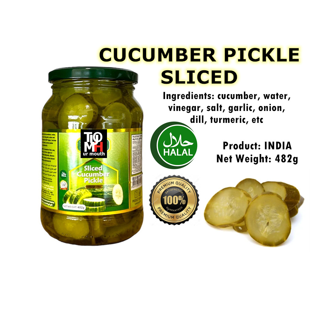580gm Burcu Cucumber Gherkin Pickles / timun acar/ 腌黄瓜