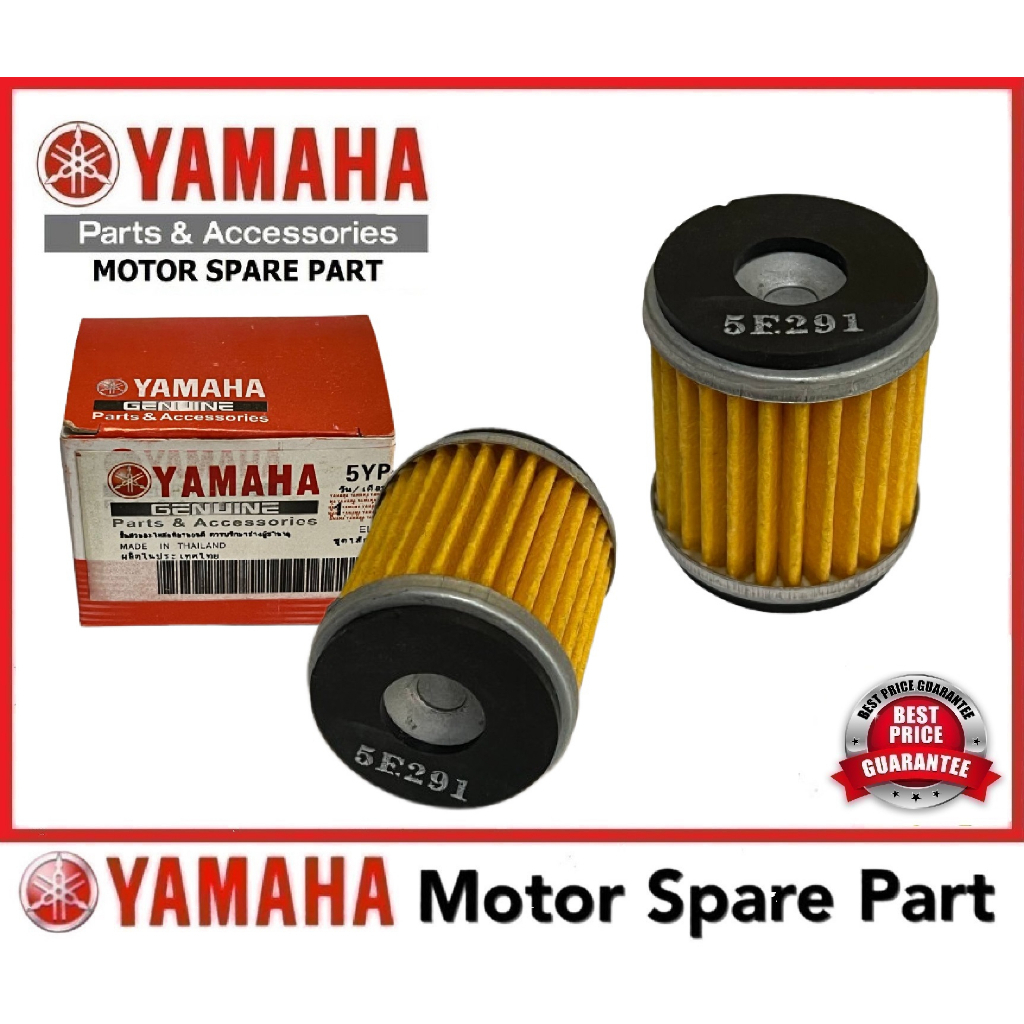 YAMAHA OIL FILTER // LC135 FZ150 Y15ZR LAGENDA SRL115 FILTER YAMAHA PENAPIS TAPIS MINYAK HITAM 4T FILTER SARANG CLEAN