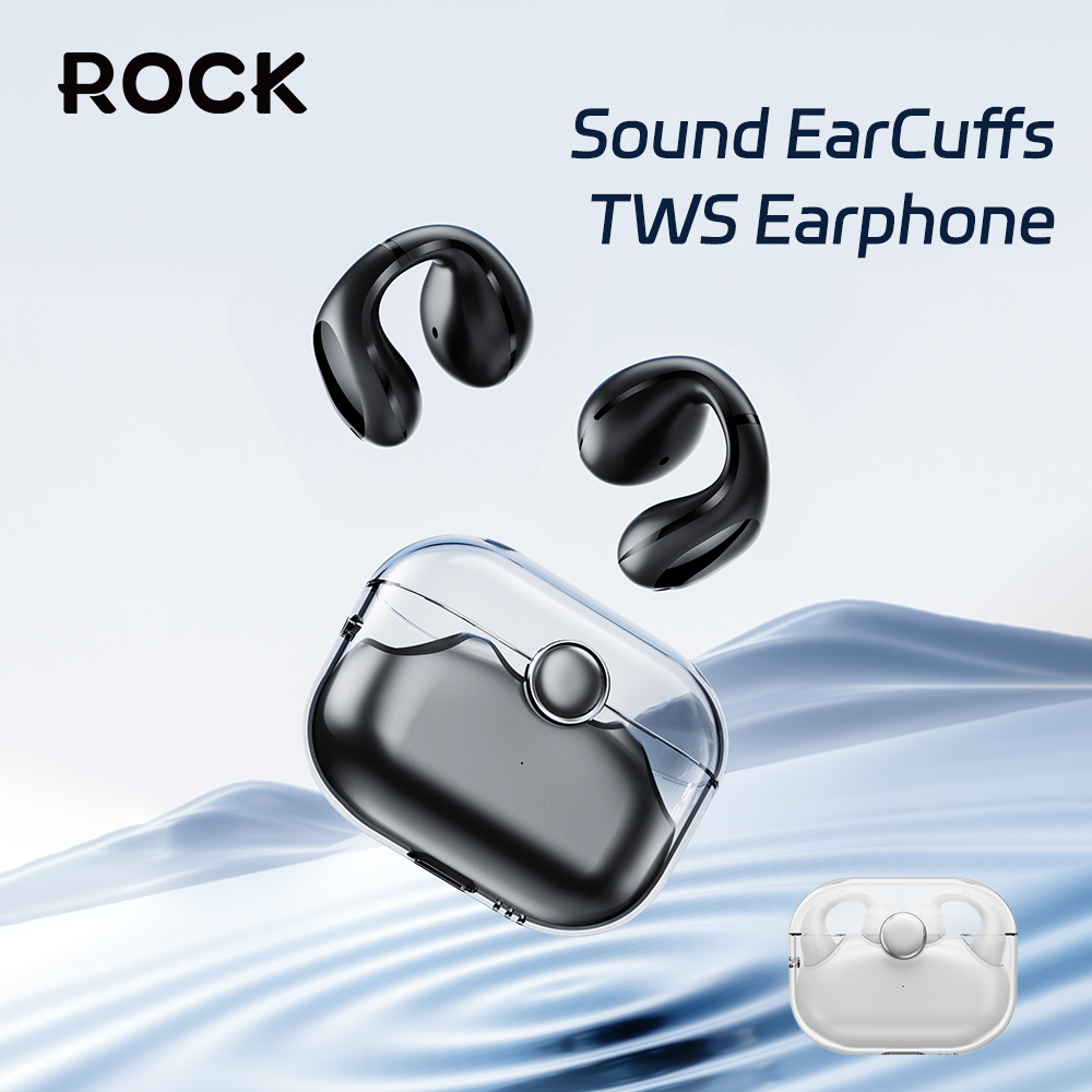 ROCK Sound EarCuffs TWS Bluetooth 5.2 Earphone Wireless Sport