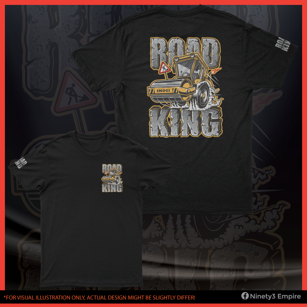 PREMIUM TSHIRT BAJU ABANG PILOT DARAT EXCAVATOR CONTRUCTION JCB BROZA LORI TRELER LORRY