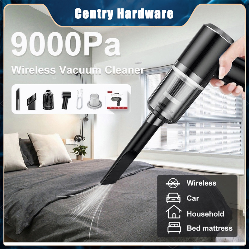 9000PA Wireless Car Vacuum Cordless Cleaner Strong Suction Handheld Auto Vacuum Home &amp Car Dual Use 吸尘机车载