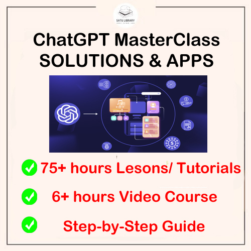 1library [Video Course] ChatGPT Masterclass - Build Solutions and Apps with ChatGPT | ai Course ChatGpt 4 Chat Gpt