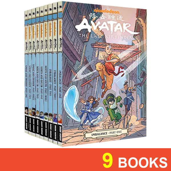 [Ready Stock] Avatar: The Last Airbender - Season 2 (9 Books)