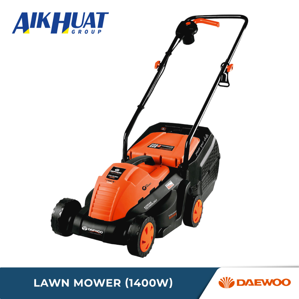 Daewoo Electric Lawn Mower (1400w/ 12") DLM1400E Grass Cutter Mesin Potong Rumput