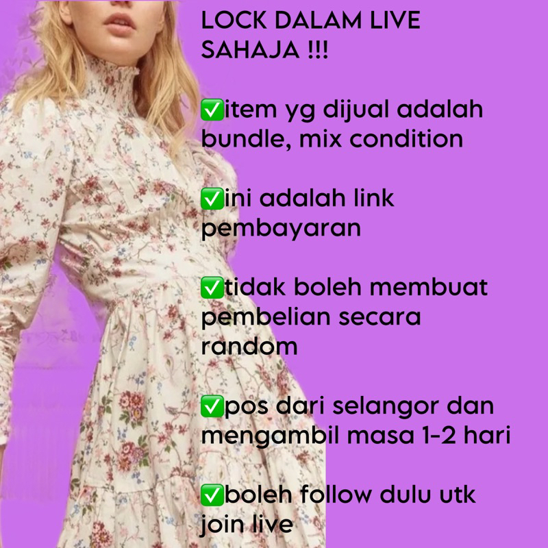 (LIVE) dress murah lawa terukss bila pakai auto COMEL AWASSSSS‼️