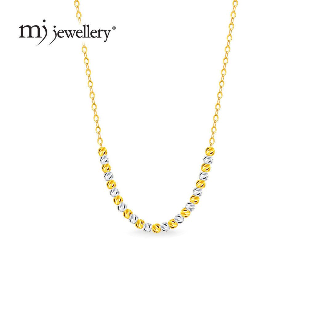 MJ Jewellery 916/22K Gold Beaded Necklace R175