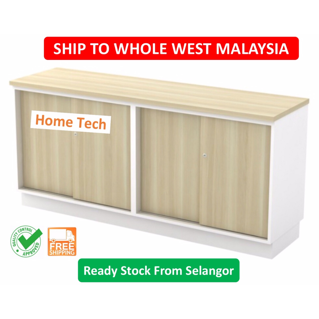 ⭐️⭐️DELIVER TO WHOLE WEST MALAYSIA ⭐️⭐️B SERIES OFFICE FURNITURE DUAL SLIDING DOOR LOW CABINET HOME