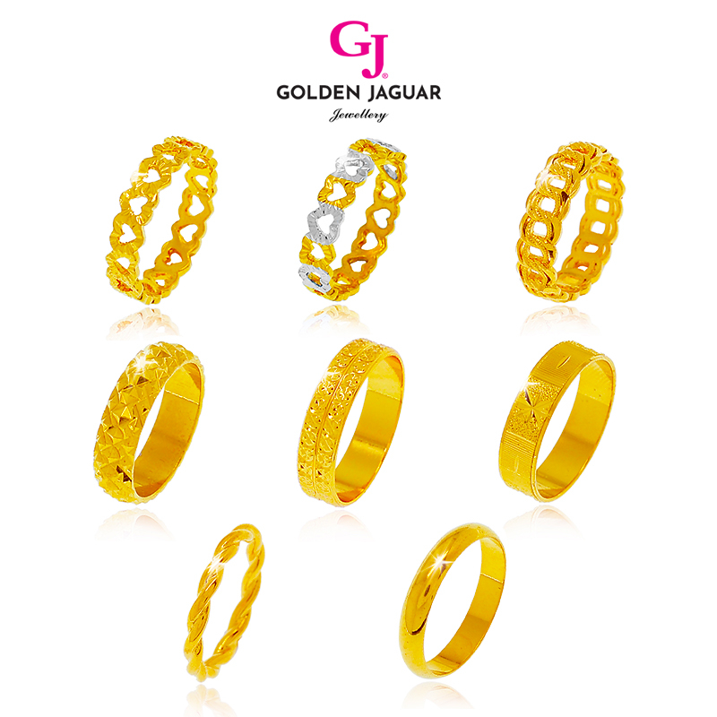 GJ Jewellery Emas Korea Emas Bangkok 24K Exclusive Viral Ring Series