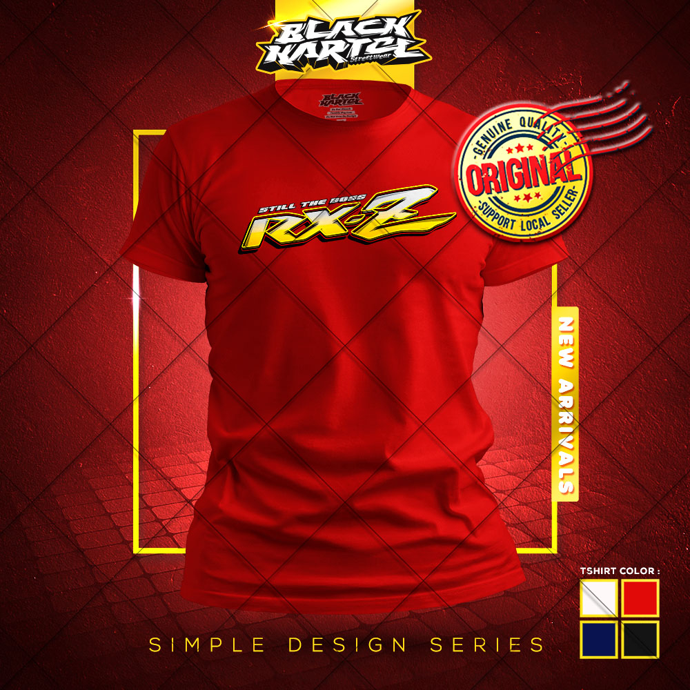 Ready Stock! [ BAJU / T SHIRT MURAH - YAMAHA RXZ ] Streetwear / Baju Harian / Cotton / BLCKKRTL