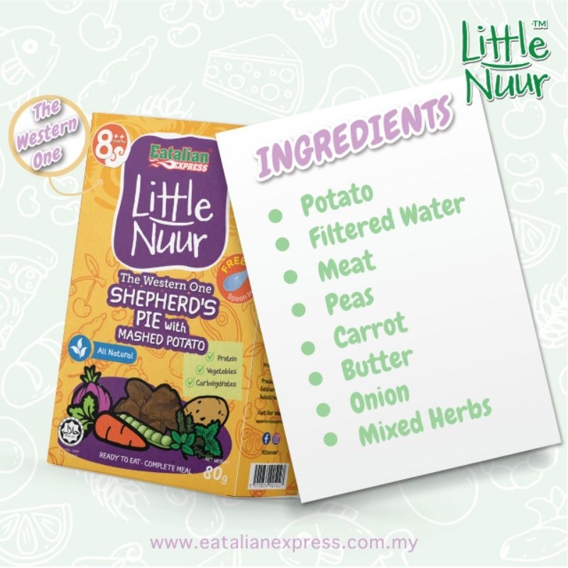 Little Nuur Shepherds Pie 8m+