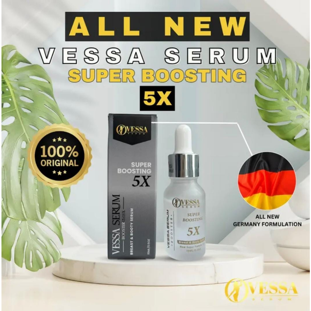 ❤️New Vessa serum Super Boosting 5.0 original murah hq❤️