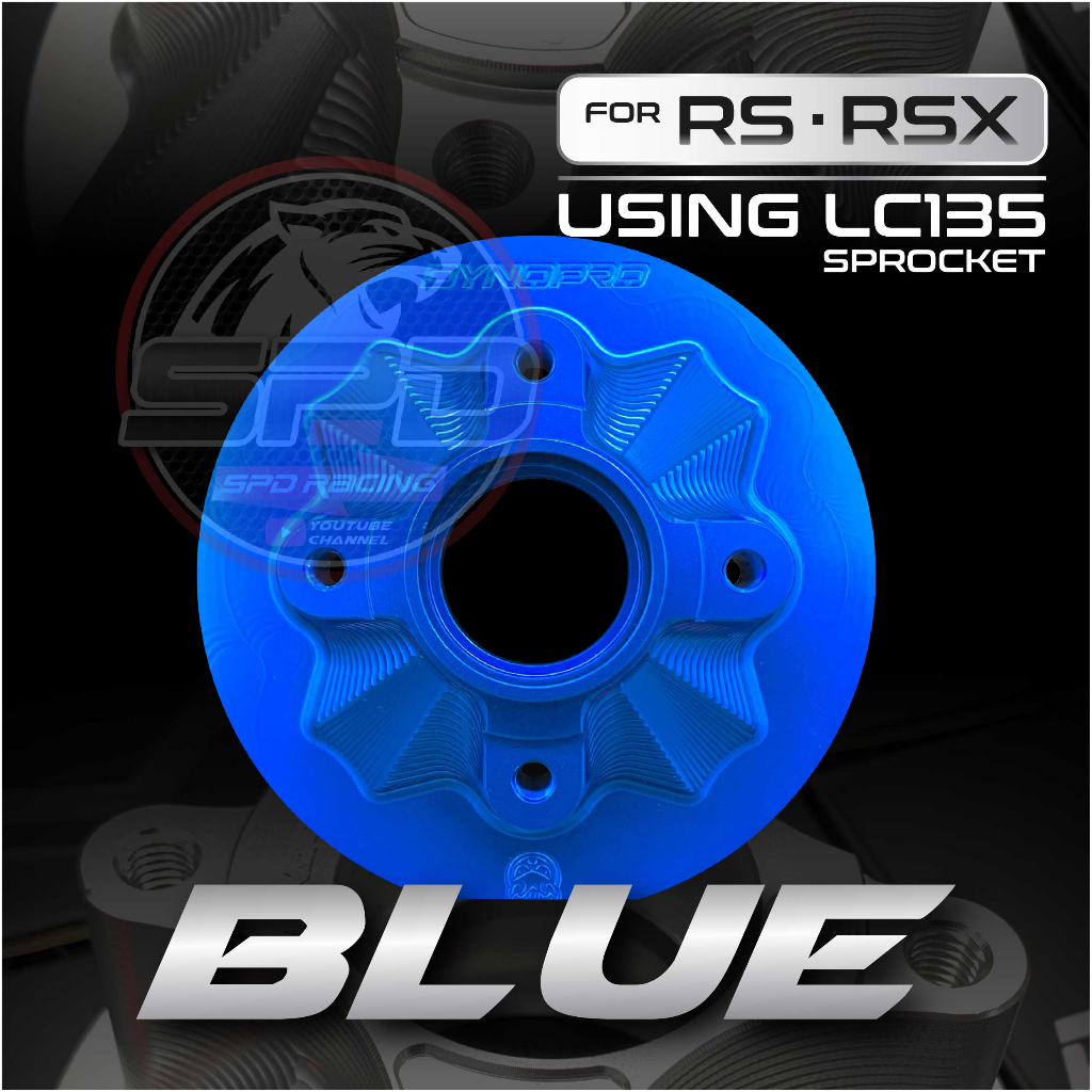 RS/RSX, Y15/Y16, RAIDER 150 | Sprocket Hub (Using Sprocket LC135) Dynopro