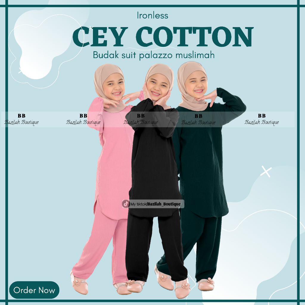 IRON LESS COTTON BUDAK PALAZZO SUIT