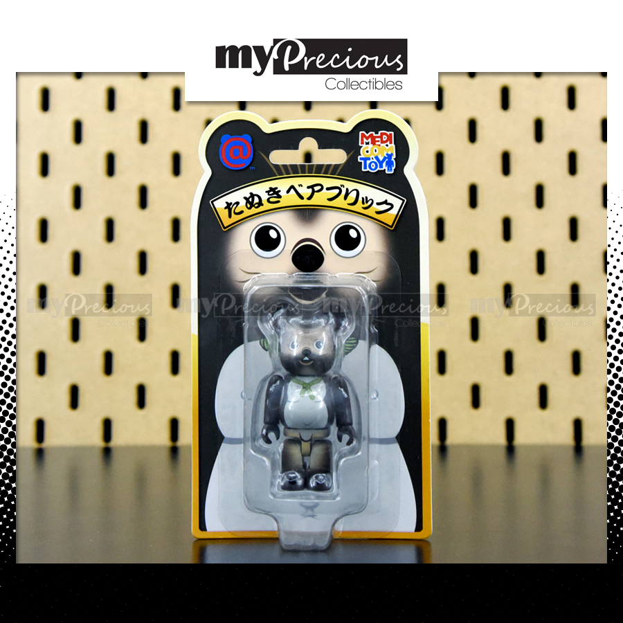 Medicom Bearbrick Be@rbrick 100% Tanuki Raccoon Dog 2012 Tokyo Skytree Limited Japan